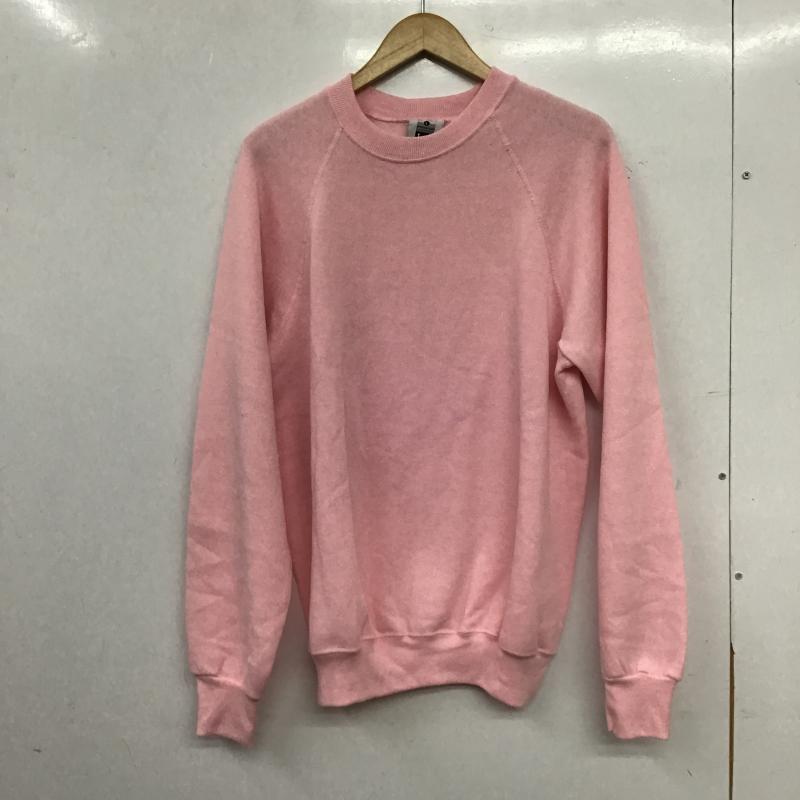 リー Lee トレーナー 長袖 長袖トレーナー スウェット クルーネック プルオーバー L 無地 桃 / ピンク / pink メンズ USED 古着 中古 10161159