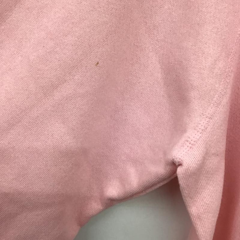 リー Lee トレーナー 長袖 長袖トレーナー スウェット クルーネック プルオーバー L 無地 桃 / ピンク / pink メンズ USED 古着 中古 10161159