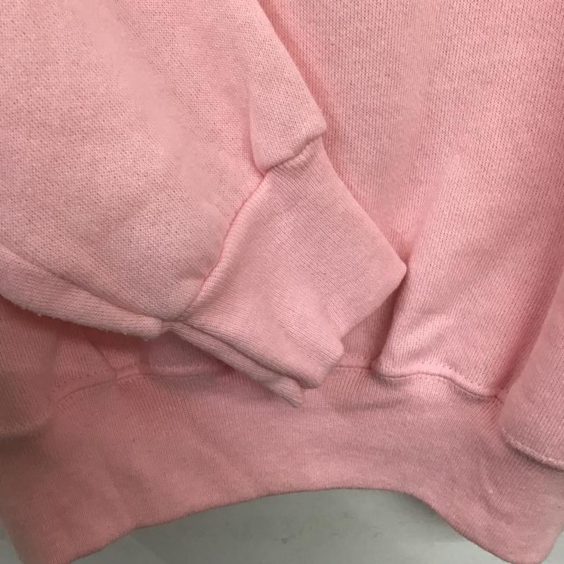リー Lee トレーナー 長袖 長袖トレーナー スウェット クルーネック プルオーバー L 無地 桃 / ピンク / pink メンズ USED 古着 中古 10161159