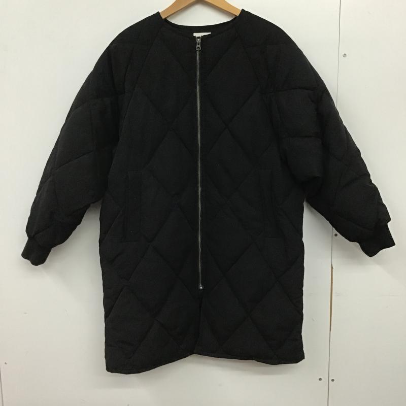 ローリーズファーム LOWRYS FARM コート コート一般 FREE 無地 黒 / ブラック / black レディース USED 古着 中古 10161160