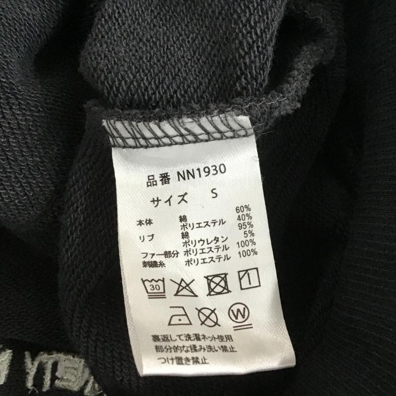 ナインティナインティ 9090 パーカー 長袖 ジップパーカー S 無地 黒 / ブラック / black レディース USED 古着 中古 10161163