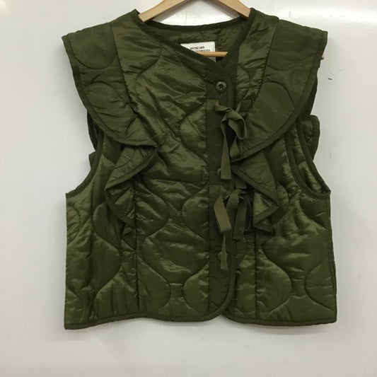 フリークスストア FREAK S STORE ベスト ベスト M 無地 カーキ / カーキ / khaki レディース USED 古着 中古 10161167