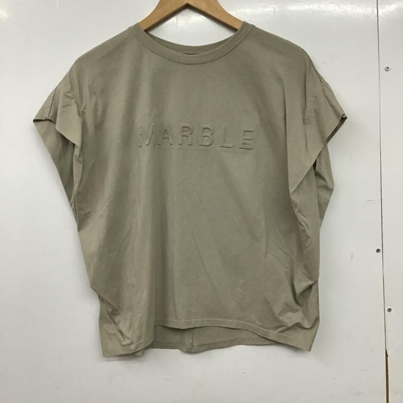 スコットクラブ SCOTCLUB カットソー 半袖 9 ロゴ、文字 ベージュ / ベージュ / beige レディース USED 古着 中古 10161169
