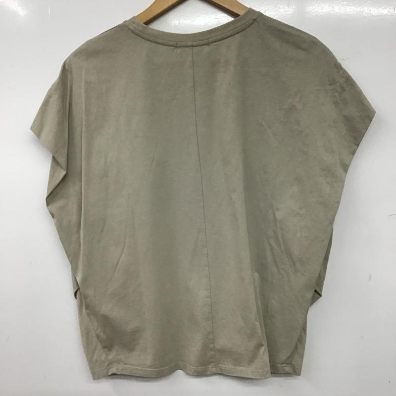 スコットクラブ SCOTCLUB カットソー 半袖 9 ロゴ、文字 ベージュ / ベージュ / beige レディース USED 古着 中古 10161169