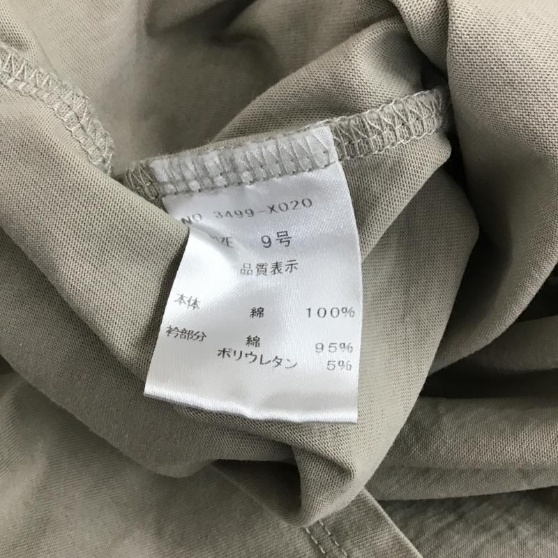 スコットクラブ SCOTCLUB カットソー 半袖 9 ロゴ、文字 ベージュ / ベージュ / beige レディース USED 古着 中古 10161169