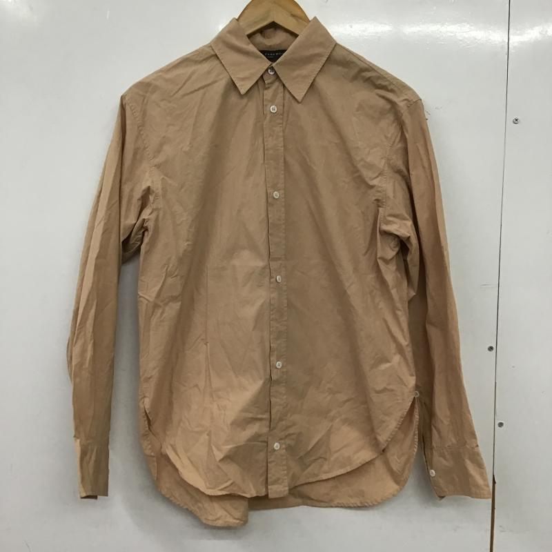 ザラ ZARA シャツ、ブラウス 長袖 S 無地 ベージュ / ベージュ / beige レディース USED 古着 中古 10161170
