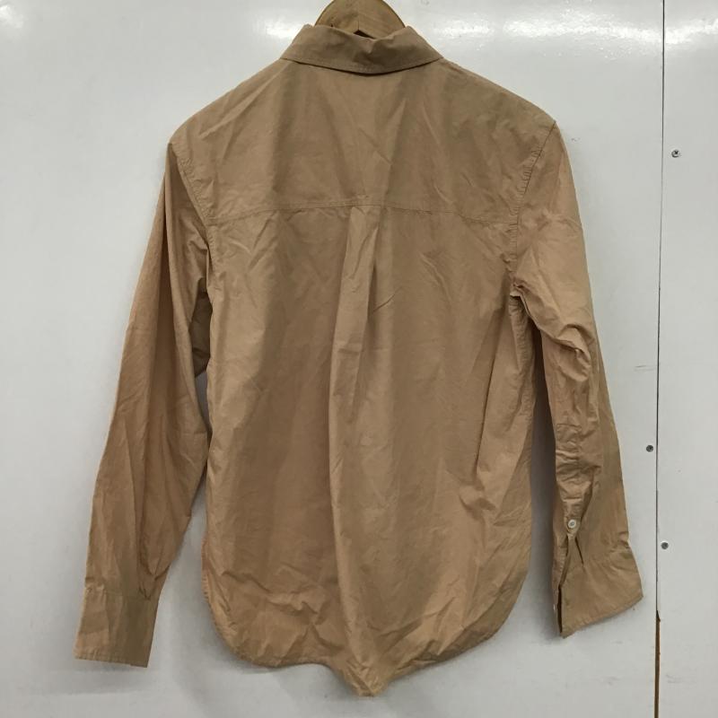 ザラ ZARA シャツ、ブラウス 長袖 S 無地 ベージュ / ベージュ / beige レディース USED 古着 中古 10161170
