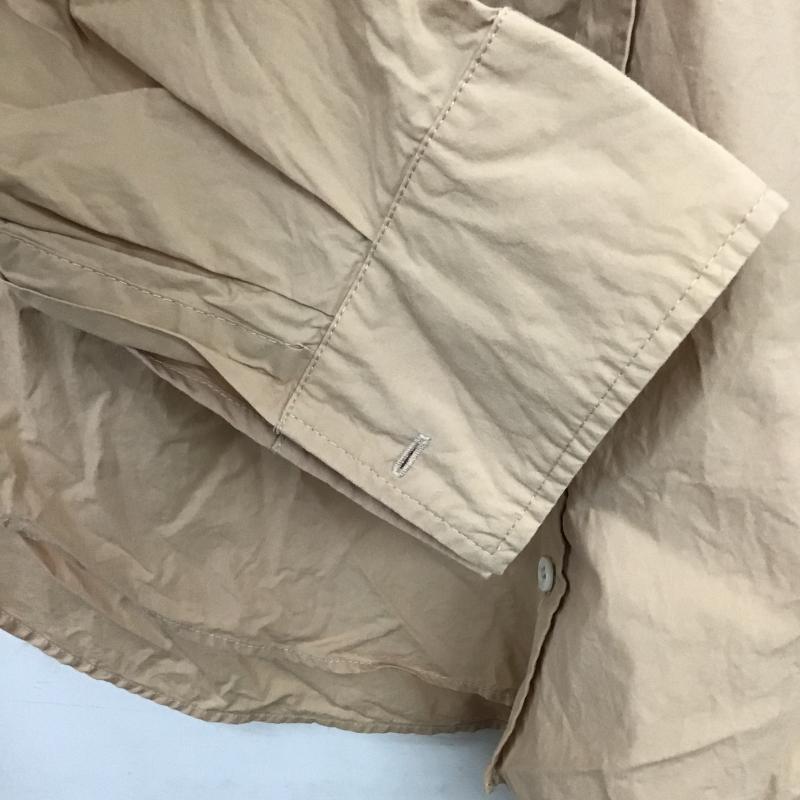 ザラ ZARA シャツ、ブラウス 長袖 S 無地 ベージュ / ベージュ / beige レディース USED 古着 中古 10161170