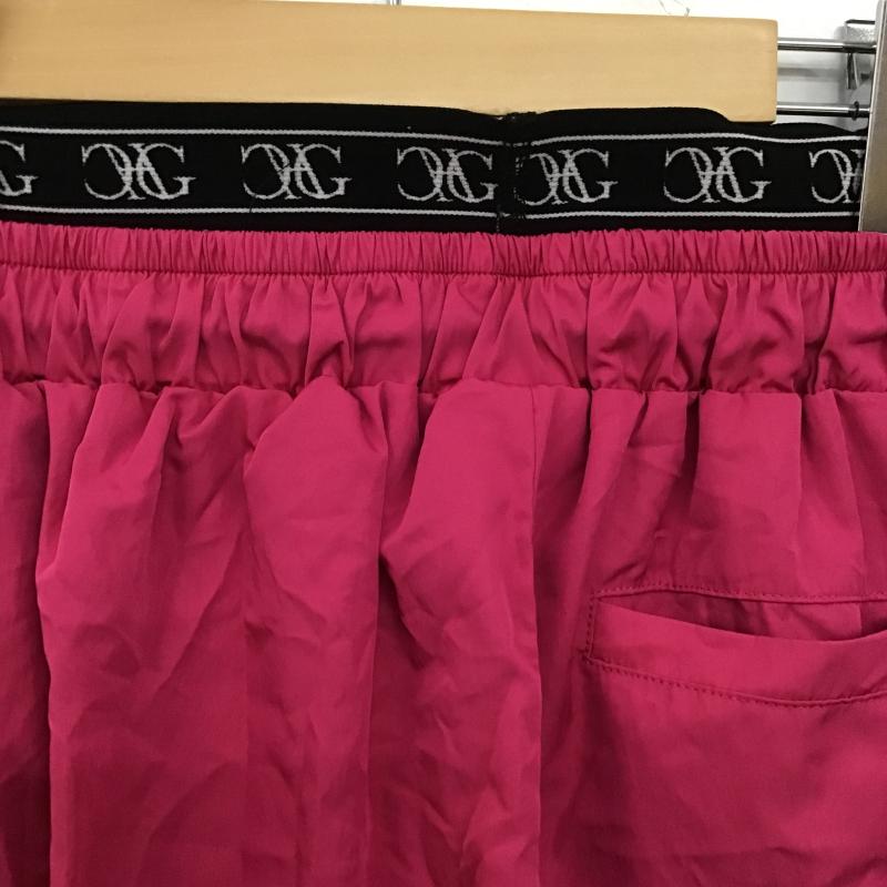 ジェイダ GYDA パンツ ワークパンツ、ペインターパンツ 072260733501 LOGOテープジョガーパンツ FREE 無地 桃 / ピンク / pink レディース USED 古着 中古 10161172