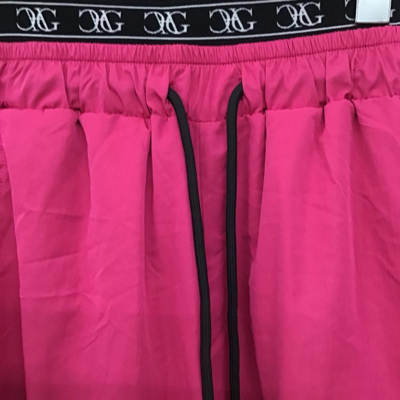 ジェイダ GYDA パンツ ワークパンツ、ペインターパンツ 072260733501 LOGOテープジョガーパンツ FREE 無地 桃 / ピンク / pink レディース USED 古着 中古 10161172