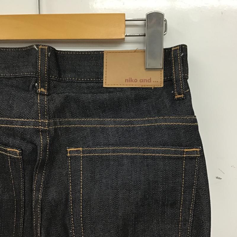 ニコアンド niko and... パンツ デニム、ジーンズ S 無地 インディゴ / インディゴ / Indigo レディース USED 古着 中古 10161173