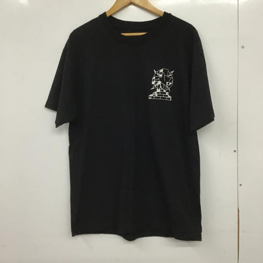 ドッグタウン DOGTOWN Tシャツ 半袖 半袖カットソー プリントTシャツ クルーネックカットソー L プリント 黒 / ブラック / black メンズ USED 古着 中古 10161174