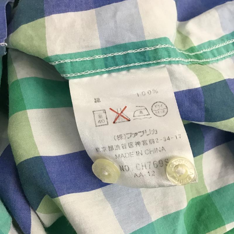 ラコステ LACOSTE シャツ、ブラウス 半袖 半袖シャツ チェックシャツ カラーシャツ 3 チェック マルチカラー / マルチカラー / multicolor メンズ USED 古着 中古 10161176