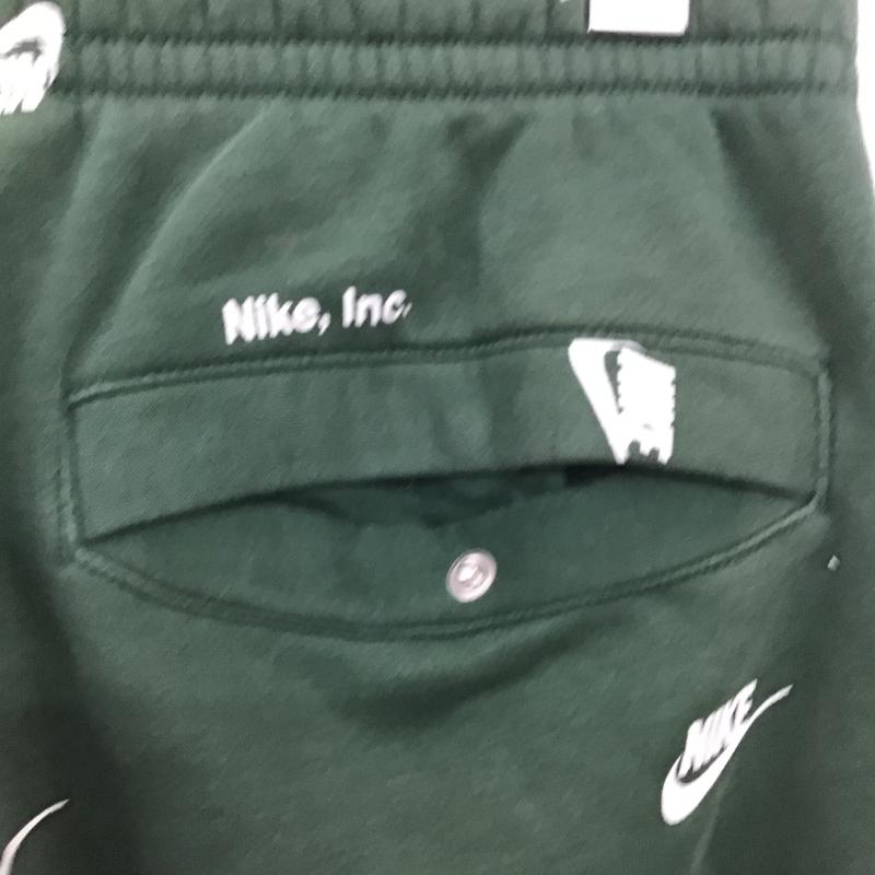 ナイキ NIKE パンツ ワークパンツ、ペインターパンツ スウェットパンツ S ロゴ、文字 X プリント 緑 / グリーン / green レディース USED 古着 中古 10161177