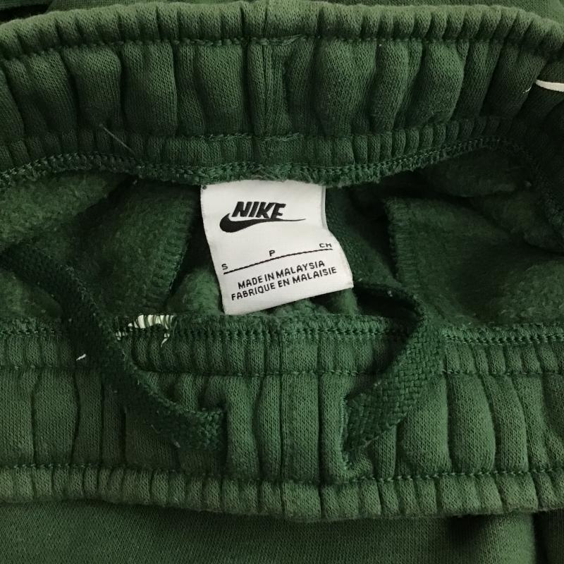 ナイキ NIKE パンツ ワークパンツ、ペインターパンツ スウェットパンツ S ロゴ、文字 X プリント 緑 / グリーン / green レディース USED 古着 中古 10161177
