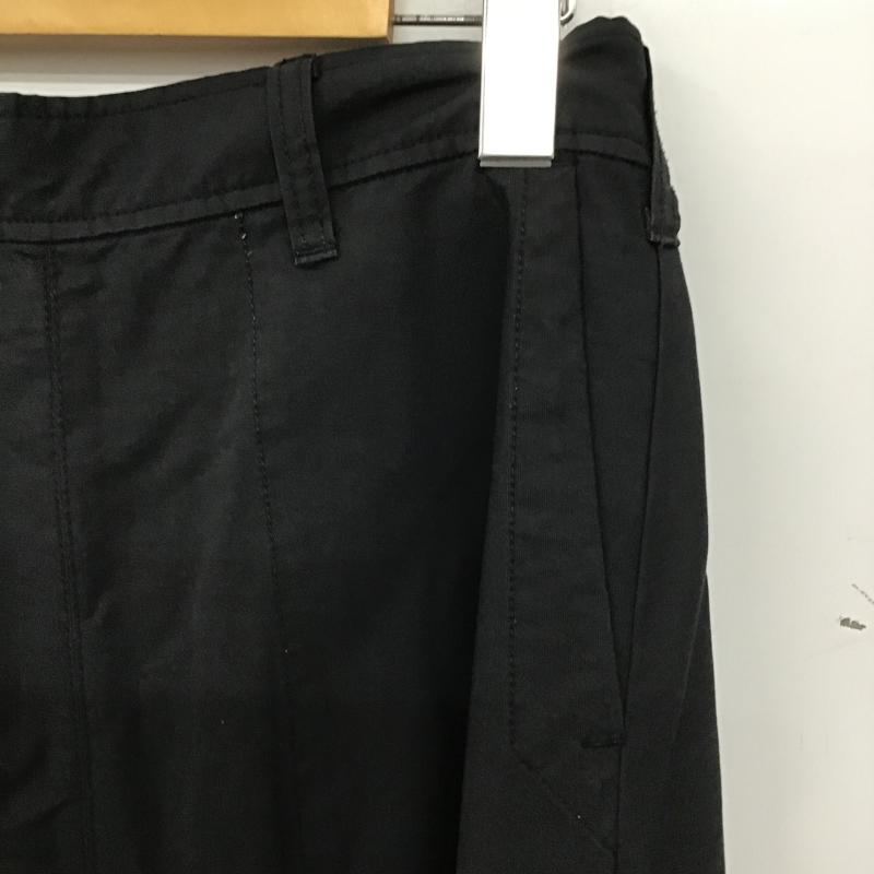ニコアンド niko and... スカート ロングスカート M 無地 黒 / ブラック / black レディース USED 古着 中古 10161179