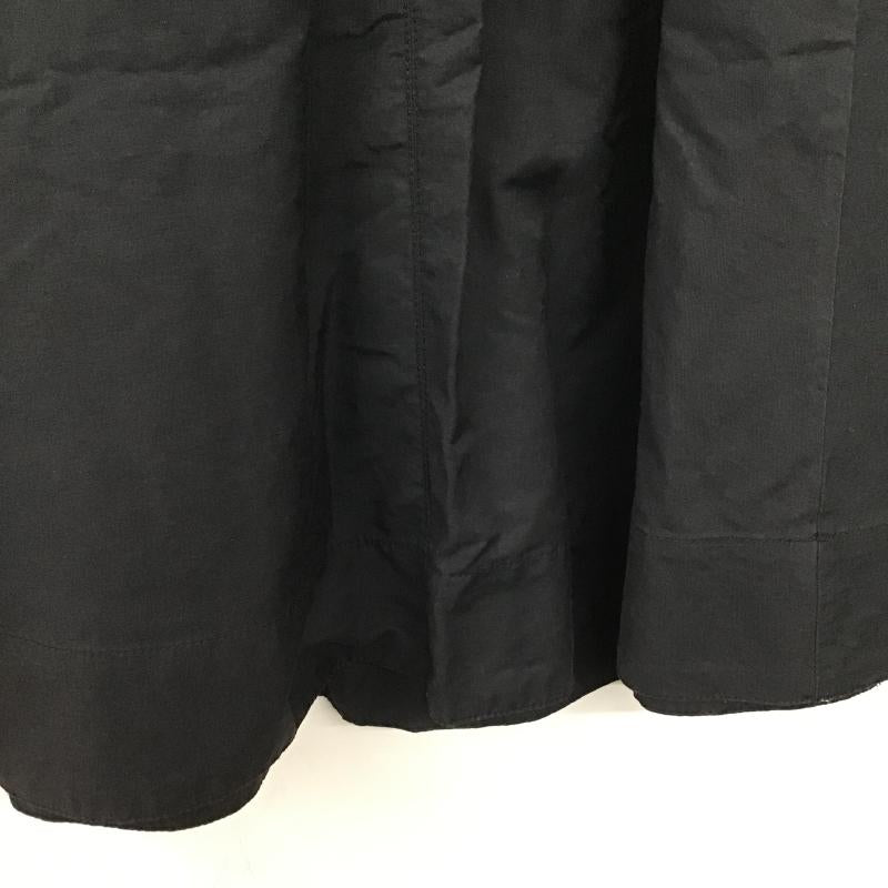 ニコアンド niko and... スカート ロングスカート M 無地 黒 / ブラック / black レディース USED 古着 中古 10161179