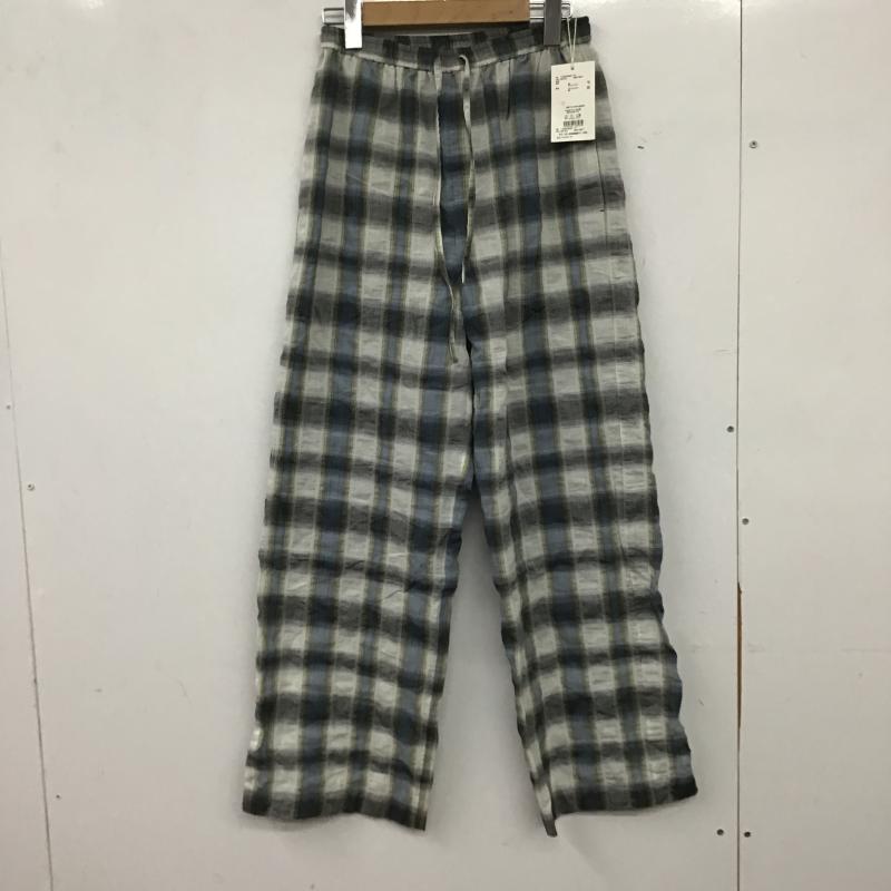 アングリッド Ungrid パンツ スラックス タグ付 FREE チェック マルチカラー / マルチカラー / multicolor レディース USED 古着 中古 10161185