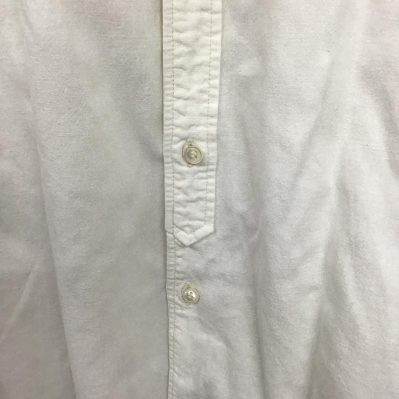 ゴールド GOLD シャツ、ブラウス 長袖 長袖シャツ 無地シャツ カラーシャツ S 無地 白 / ホワイト / white メンズ USED 古着 中古 10161186