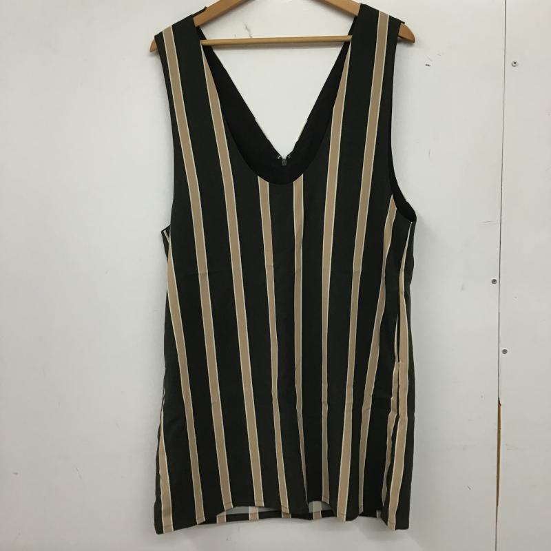 ムルーア MURUA ワンピース ひざ丈スカート M ストライプ マルチカラー / マルチカラー / multicolor レディース USED 古着 中古 10161188