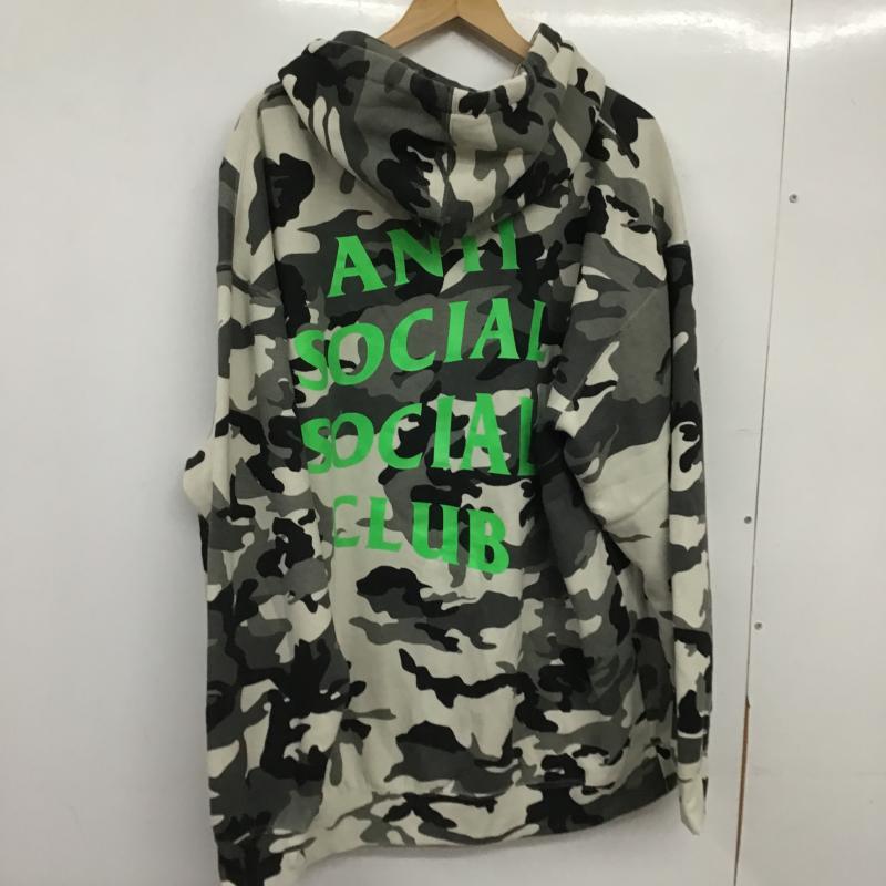 アンチソーシャルソーシャルクラブ ANTI SOCIAL SOCIAL CLUB パーカー 長袖 長袖パーカー プルオーバーパーカー スウェット XL ロゴ、文字 マルチカラー / マルチカラー / multicolor メンズ USED 古着 中古 10161189