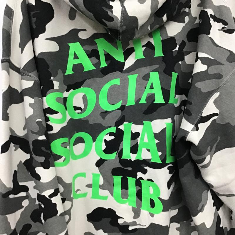 アンチソーシャルソーシャルクラブ ANTI SOCIAL SOCIAL CLUB パーカー 長袖 長袖パーカー プルオーバーパーカー スウェット XL ロゴ、文字 マルチカラー / マルチカラー / multicolor メンズ USED 古着 中古 10161189