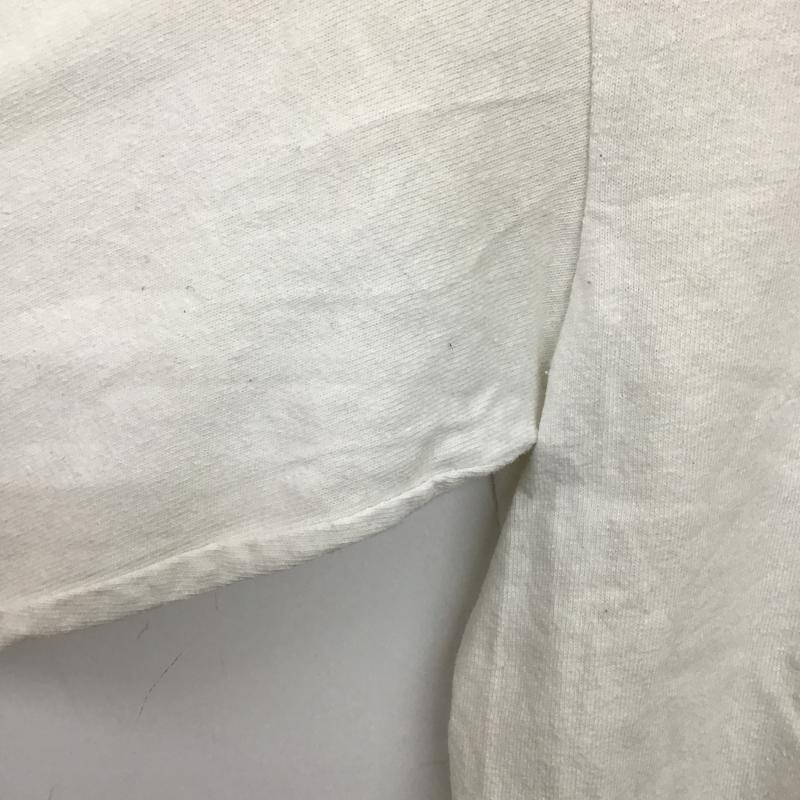 キス KITH カットソー 長袖 長袖ニットカットソー クルーネック セーター M ロゴ、文字 白 / ホワイト / white メンズ USED 古着 中古 10161191