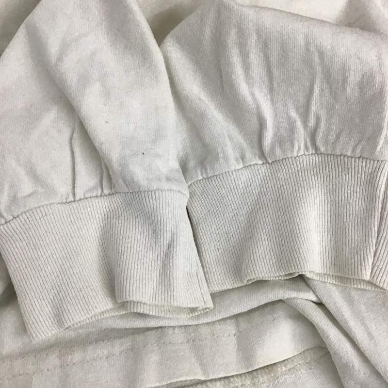 キス KITH カットソー 長袖 長袖ニットカットソー クルーネック セーター M ロゴ、文字 白 / ホワイト / white メンズ USED 古着 中古 10161191