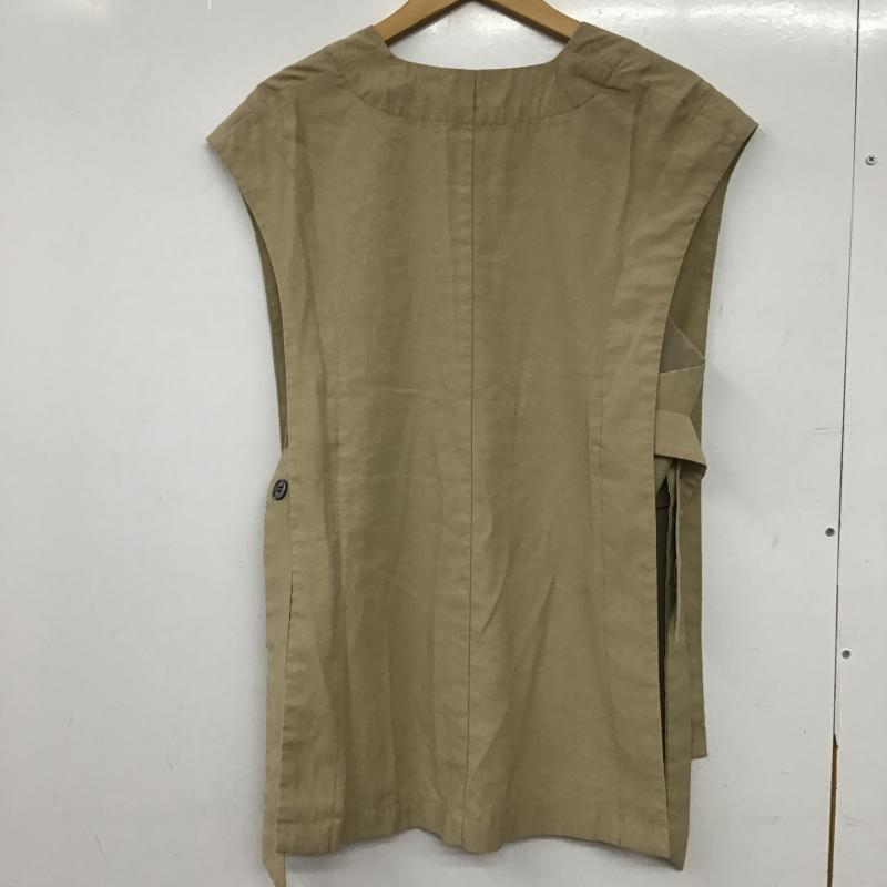オズモーシスロフ OSMOSISLOAF ベスト ベスト ONE SIZE 無地 ベージュ / ベージュ / beige レディース USED 古着 中古 10161195
