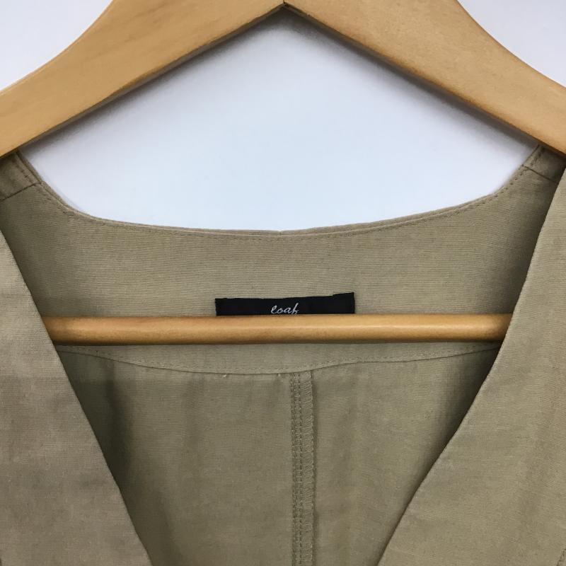 オズモーシスロフ OSMOSISLOAF ベスト ベスト ONE SIZE 無地 ベージュ / ベージュ / beige レディース USED 古着 中古 10161195
