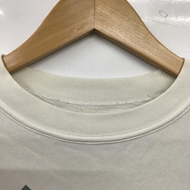 オフホワイト Off-White トレーナー 長袖 長袖トレーナー スウェット クルーネック プルオーバー XXS プリント 白 / ホワイト / white メンズ USED 古着 中古 10161196