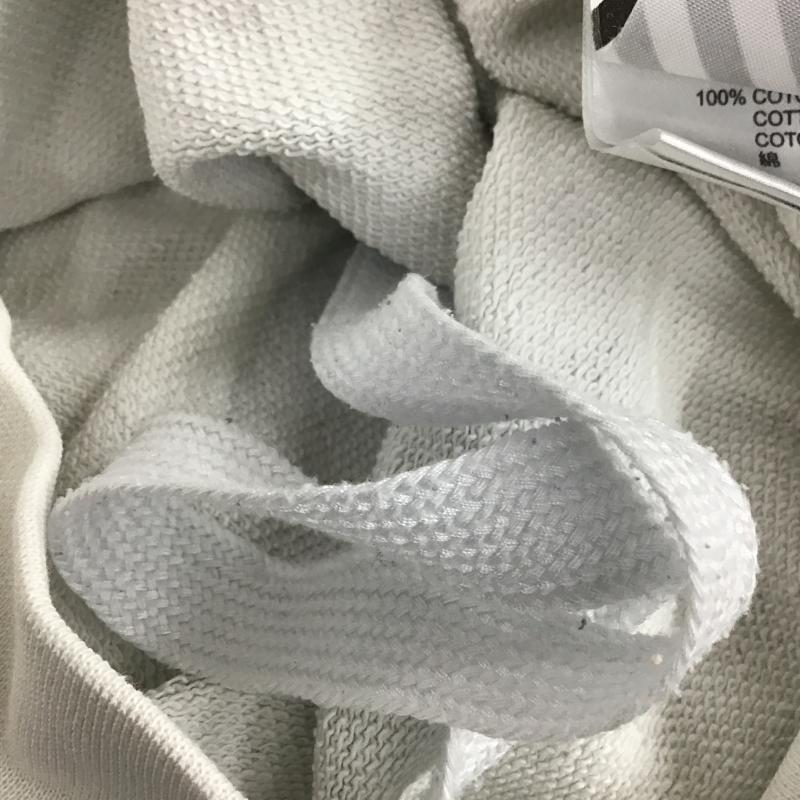 オフホワイト Off-White トレーナー 長袖 長袖トレーナー スウェット クルーネック プルオーバー XXS プリント 白 / ホワイト / white メンズ USED 古着 中古 10161196