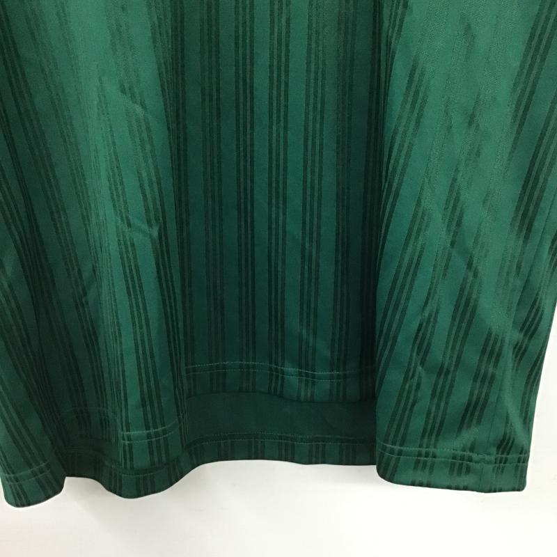 アディダス adidas Tシャツ 半袖 L ロゴ、文字 緑 / グリーン / green メンズ USED 古着 中古 10161198