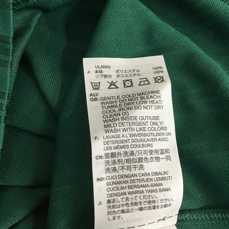 アディダス adidas Tシャツ 半袖 L ロゴ、文字 緑 / グリーン / green メンズ USED 古着 中古 10161198