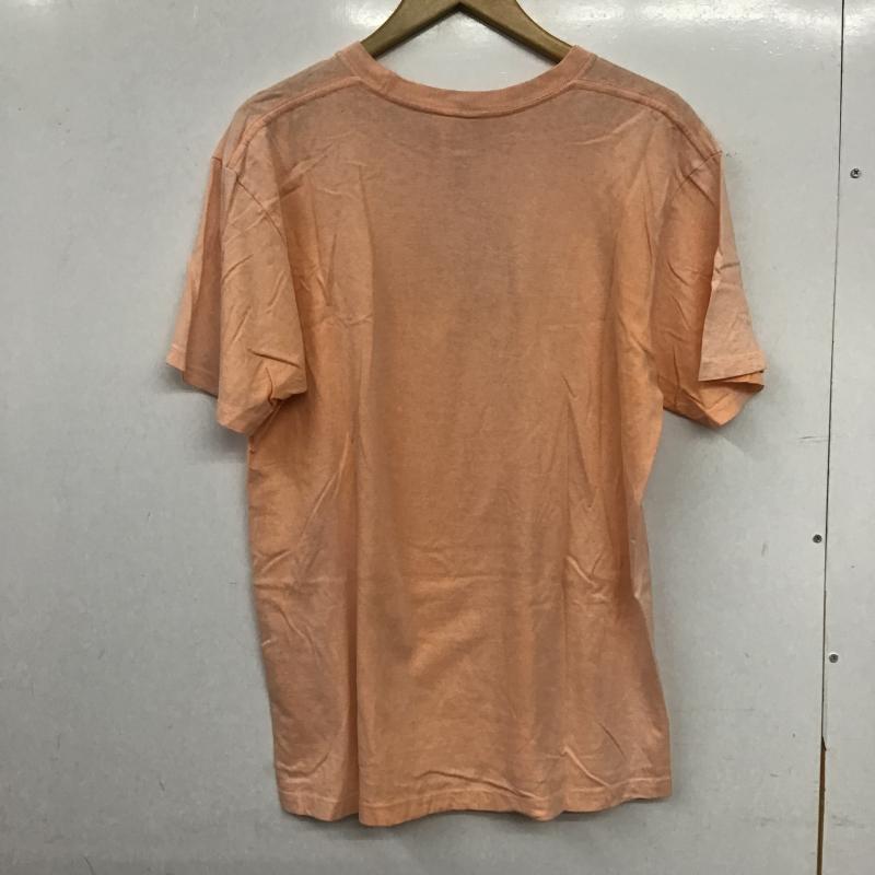 シュプリーム Supreme Tシャツ 半袖 半袖カットソー プリントTシャツ クルーネックカットソー M プリント 橙 / オレンジ / orange メンズ USED 古着 中古 10161201