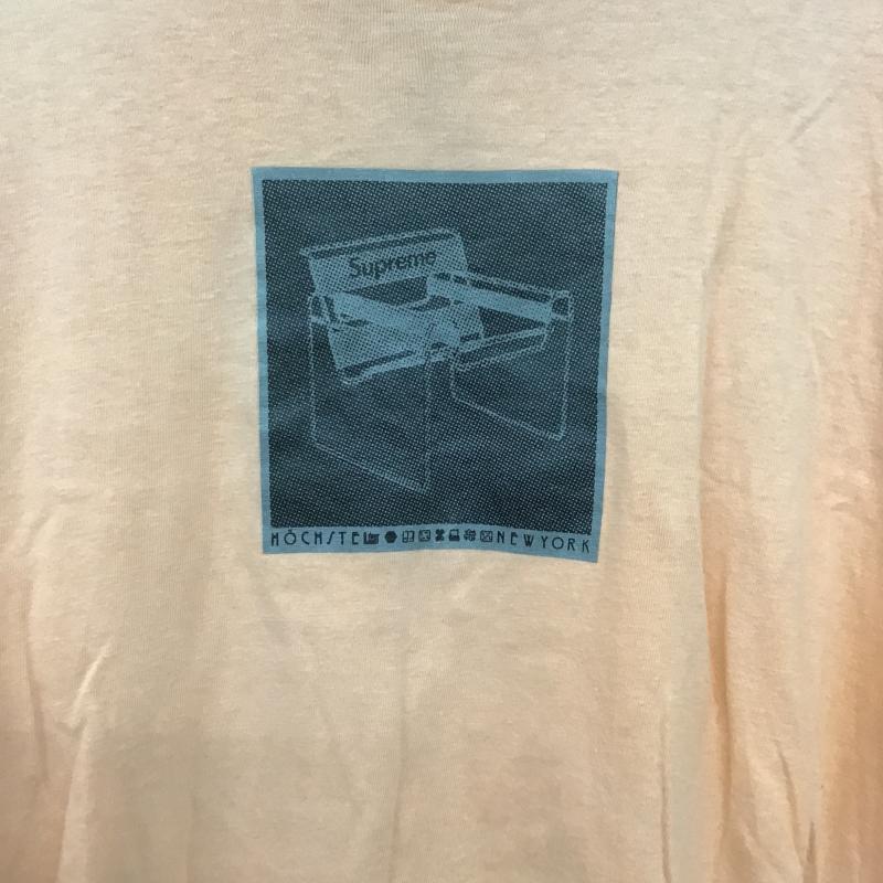 シュプリーム Supreme Tシャツ 半袖 半袖カットソー プリントTシャツ クルーネックカットソー M プリント 橙 / オレンジ / orange メンズ USED 古着 中古 10161201