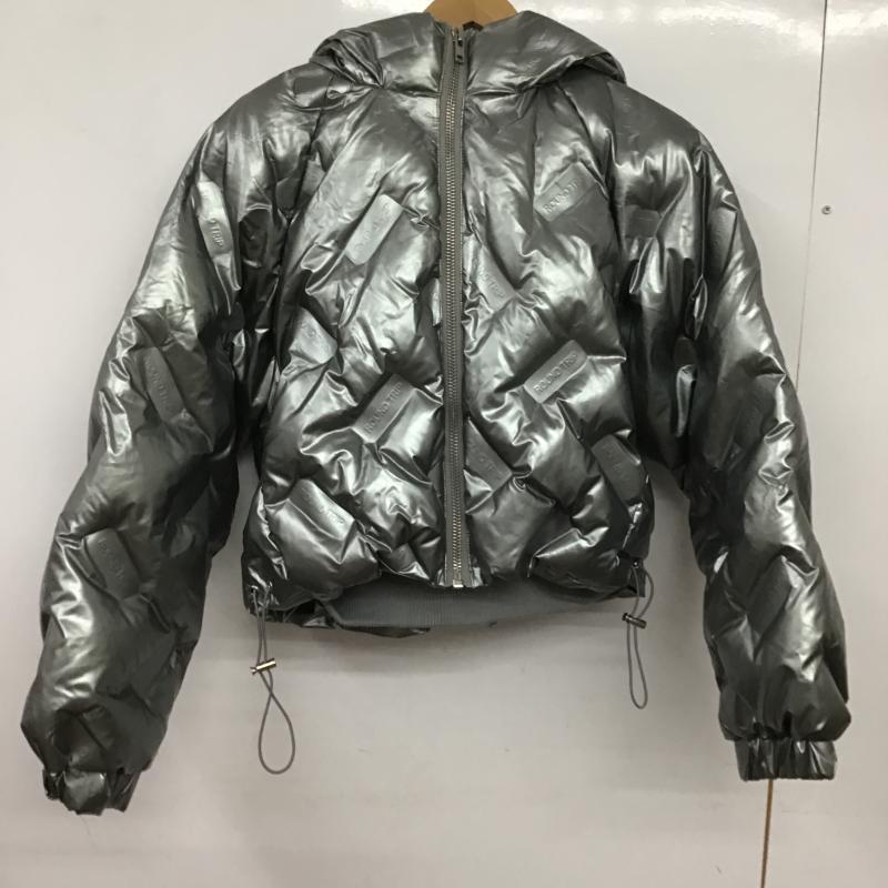 ジェイダ GYDA ジャケット、上着 ジャンパー、ブルゾン 072110014201-01 中綿ブルゾン ROUND TRIP FREE 総柄 銀 / シルバー / silver color レディース USED 古着 中古 10161202