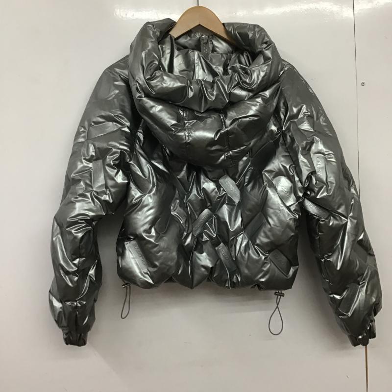 ジェイダ GYDA ジャケット、上着 ジャンパー、ブルゾン 072110014201-01 中綿ブルゾン ROUND TRIP FREE 総柄 銀 / シルバー / silver color レディース USED 古着 中古 10161202