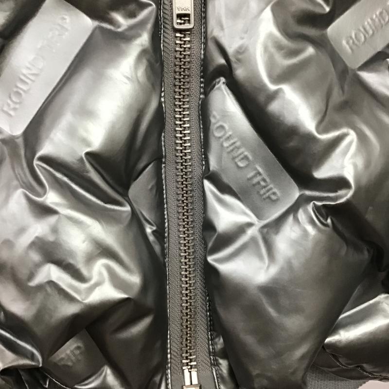 ジェイダ GYDA ジャケット、上着 ジャンパー、ブルゾン 072110014201-01 中綿ブルゾン ROUND TRIP FREE 総柄 銀 / シルバー / silver color レディース USED 古着 中古 10161202