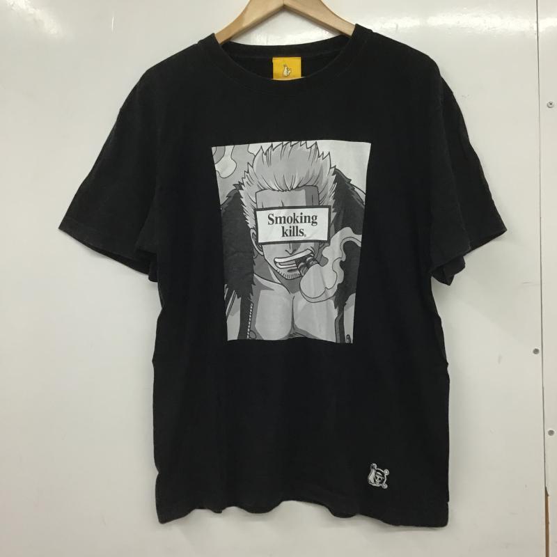 エフアールツー FR2 Tシャツ 半袖 半袖カットソー プリントTシャツ クルーネックカットソー M プリント 黒 / ブラック / black メンズ USED 古着 中古 10161203