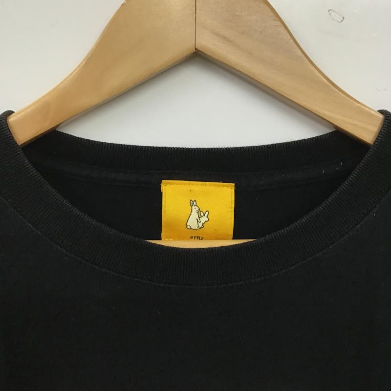 エフアールツー FR2 Tシャツ 半袖 半袖カットソー プリントTシャツ クルーネックカットソー M プリント 黒 / ブラック / black メンズ USED 古着 中古 10161203