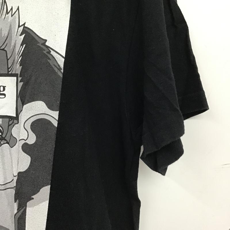 エフアールツー FR2 Tシャツ 半袖 半袖カットソー プリントTシャツ クルーネックカットソー M プリント 黒 / ブラック / black メンズ USED 古着 中古 10161203