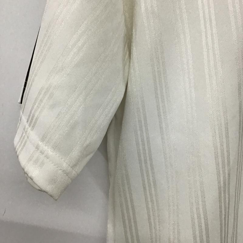 アディダス adidas Tシャツ 半袖 半袖カットソー ジャージ L ロゴ、文字 白 / ホワイト / white メンズ USED 古着 中古 10161209