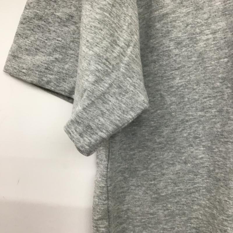 ザノースフェイス THE NORTH FACE Tシャツ 半袖 半袖カットソー プリントTシャツ クルーネックカットソー L ロゴ、文字 灰 / グレー / gray メンズ USED 古着 中古 10161211