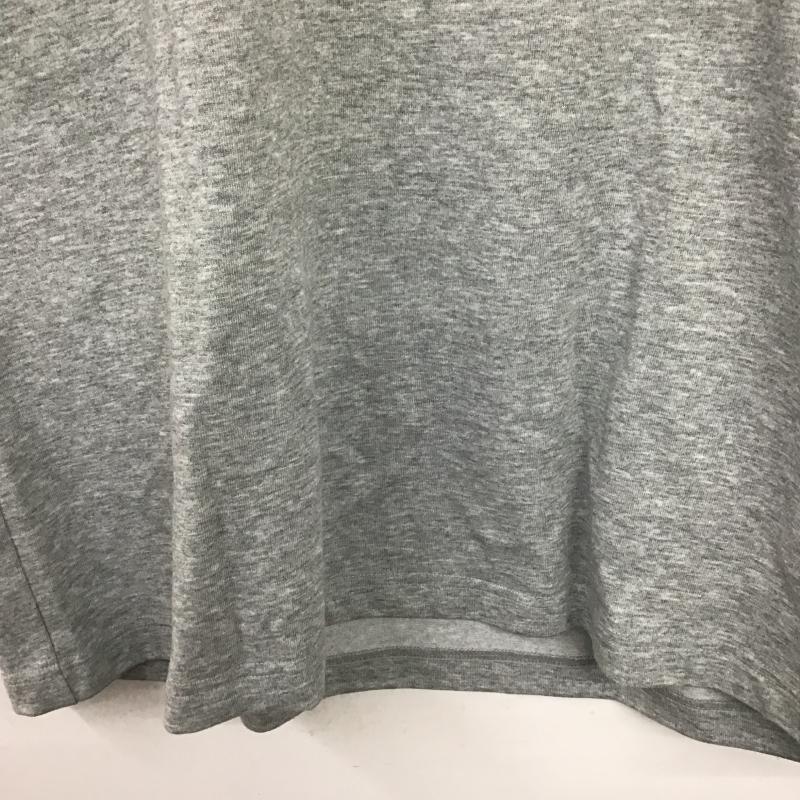 ザノースフェイス THE NORTH FACE Tシャツ 半袖 半袖カットソー プリントTシャツ クルーネックカットソー L ロゴ、文字 灰 / グレー / gray メンズ USED 古着 中古 10161211