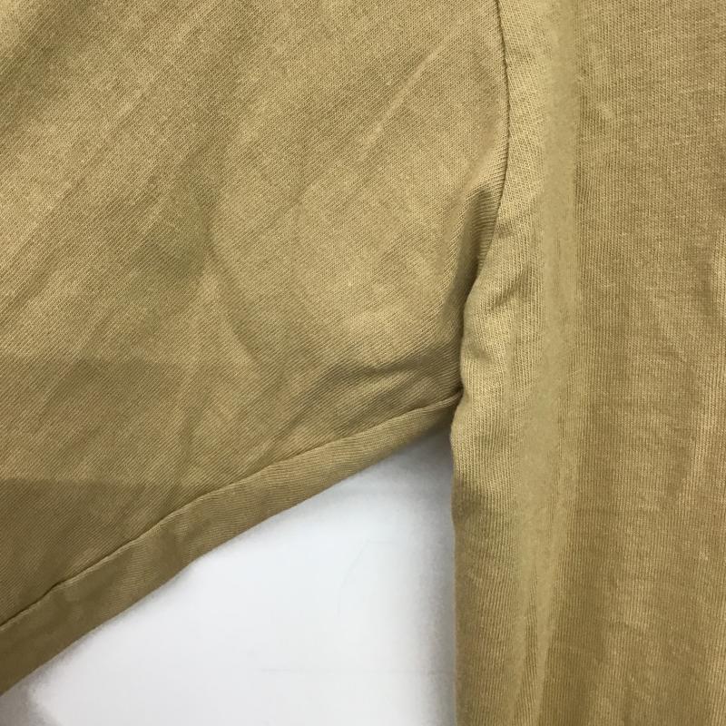 ムルーア MURUA Tシャツ 長袖 クルーネック FREE プリント ベージュ / ベージュ / beige レディース USED 古着 中古 10161212