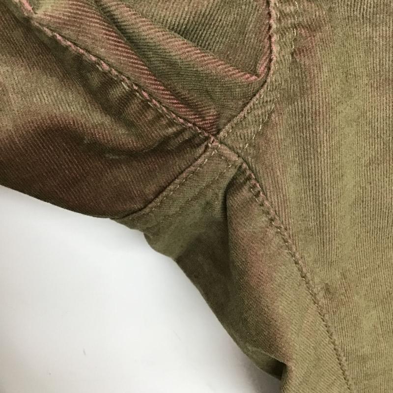 ニコアンド niko and... パンツ ワークパンツ、ペインターパンツ NKM45508SM コーデュロイ M 無地 茶 / ブラウン / brown X 灰 / グレー / gray レディース USED 古着 中古 10161215