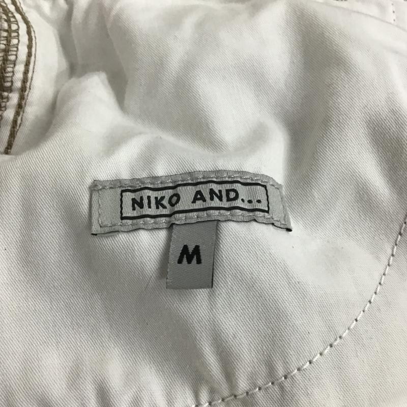 ニコアンド niko and... パンツ ワークパンツ、ペインターパンツ NKM45508SM コーデュロイ M 無地 茶 / ブラウン / brown X 灰 / グレー / gray レディース USED 古着 中古 10161215