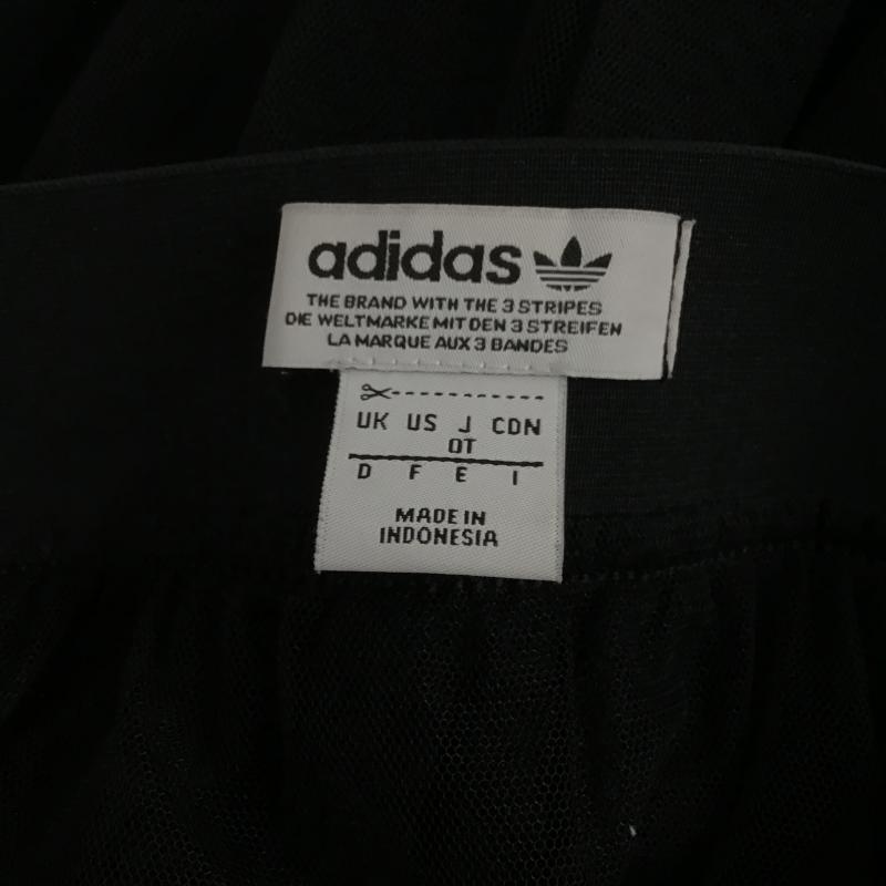 アディダス adidas スカート ロングスカート DX3696 チュールスカート 無地 黒 / ブラック / black レディース USED 古着 中古 10161217