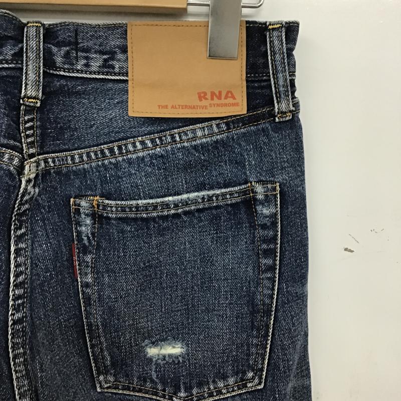 アールエヌエー RNA パンツ デニム、ジーンズ S ダメージ加工 青 / ブルー / blue レディース USED 古着 中古 10161218